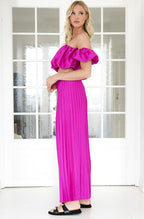 Valetti Giaro | Selene Satin Pleated Set