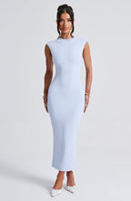 Valetti Giaro | Thalia Royal Blue Midi Dress