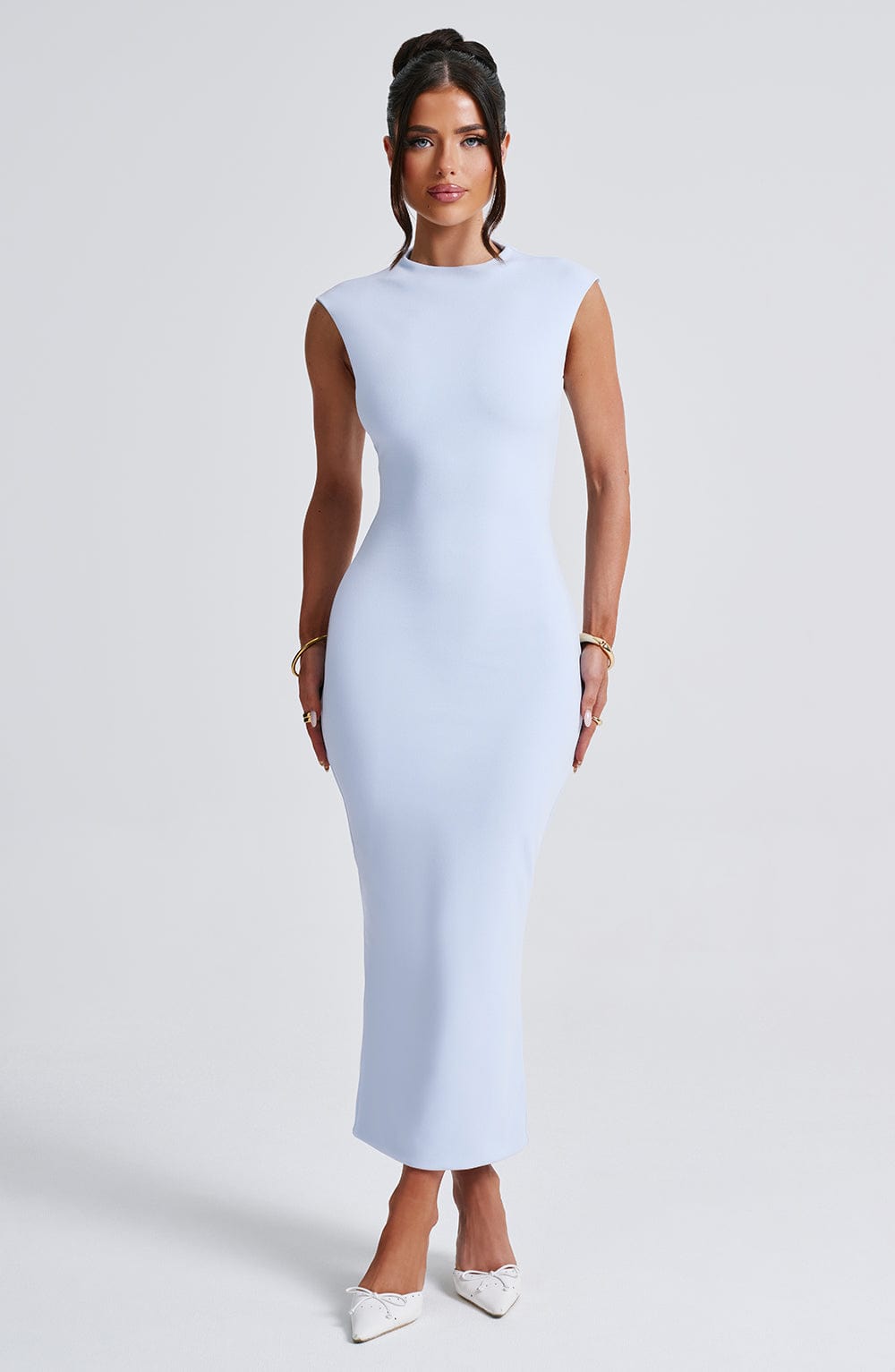 Valetti Giaro | Thalia Royal Blue Midi Dress