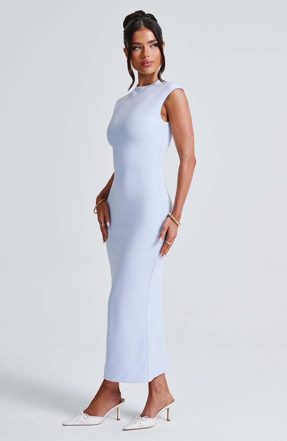 Valetti Giaro | Thalia Royal Blue Midi Dress