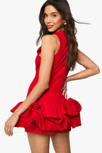 Valetti Giaro | Nira Ruffle Mini Dress
