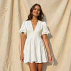 Valetti Giaro | Nola Embroidered Floral Dress