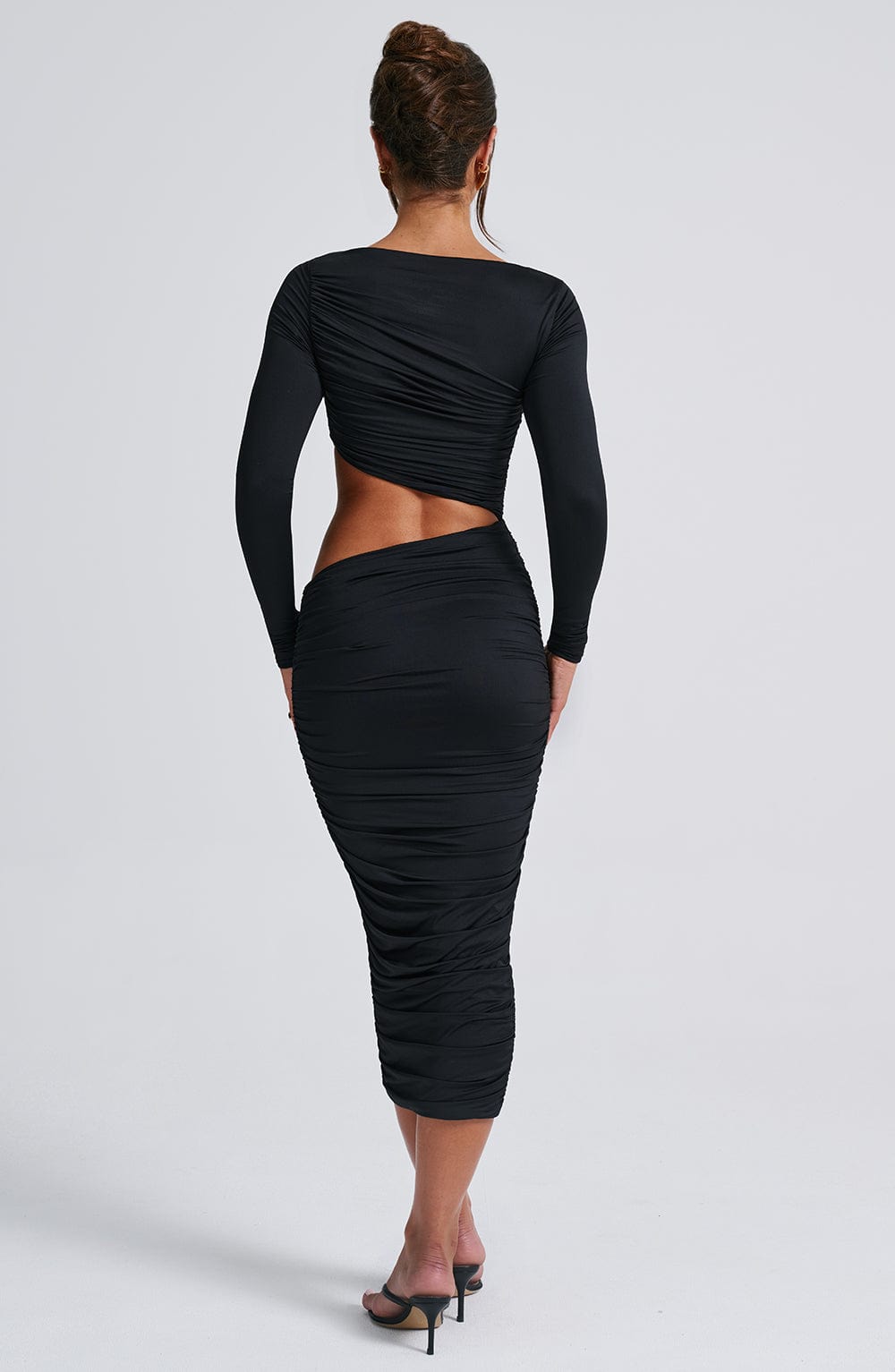 Valetti Giaro | Noelle Cut-Out Stretch Midi Dress