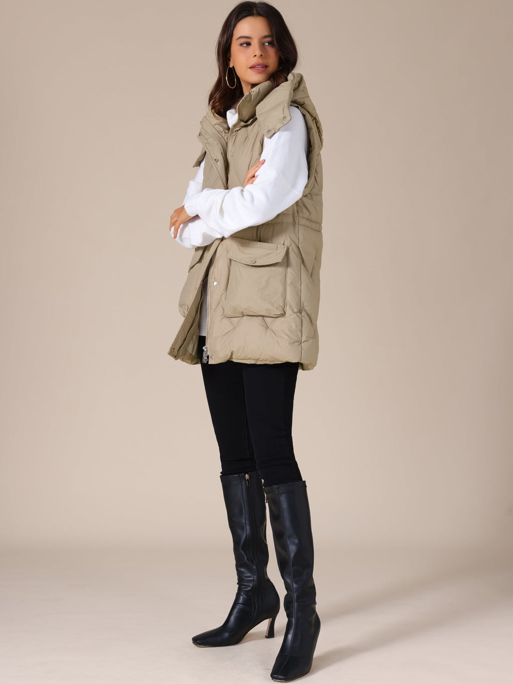 Valetti Giaro | Elise Longline Quilted Vest