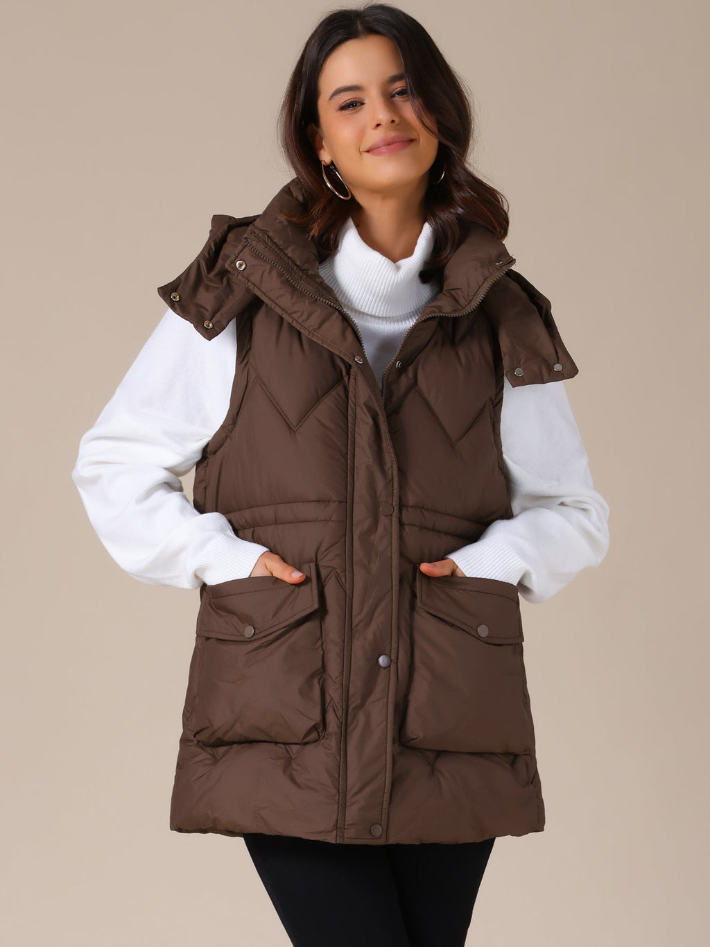 Valetti Giaro | Elise Longline Quilted Vest