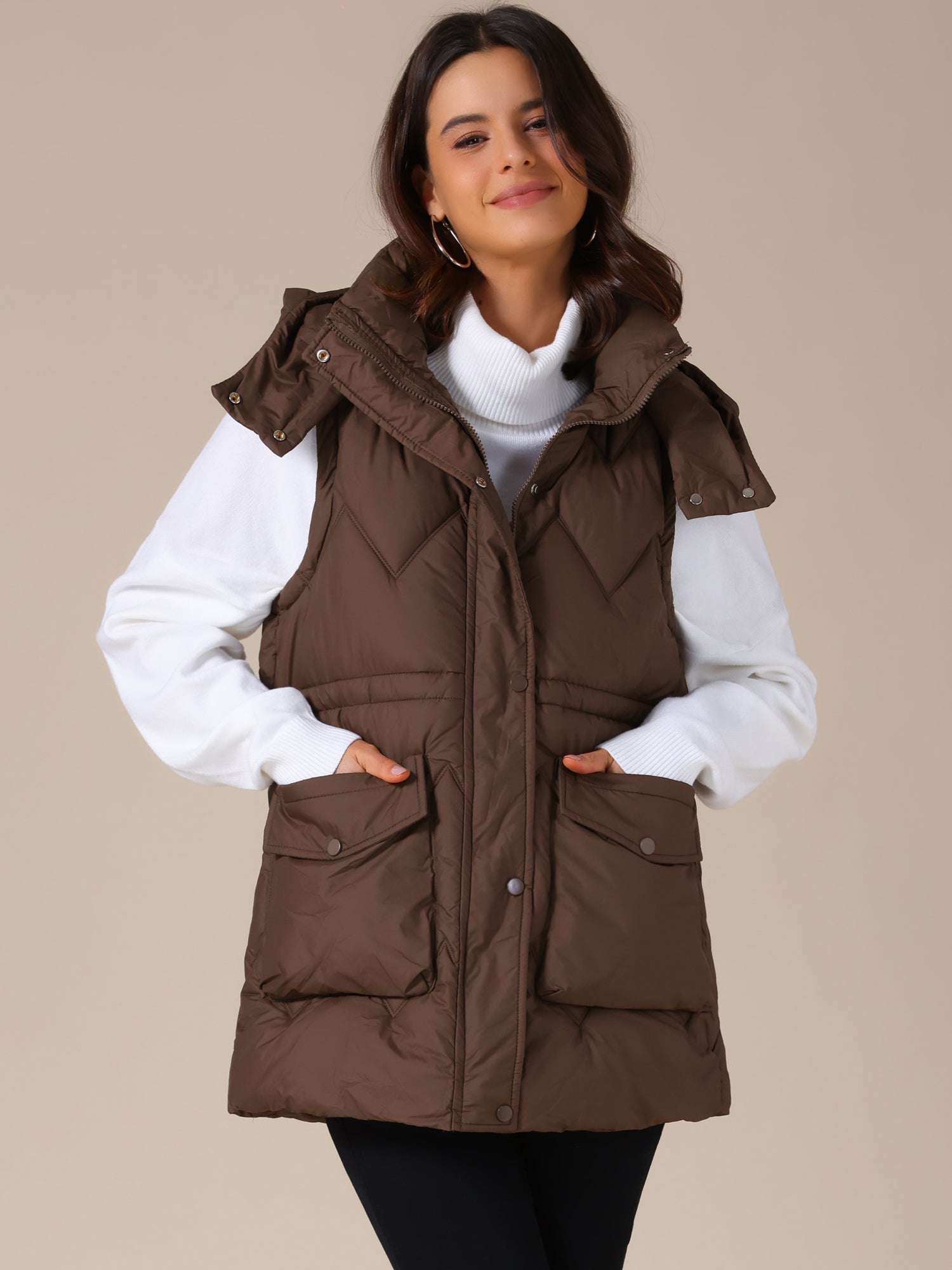 Valetti Giaro | Elise Longline Quilted Vest