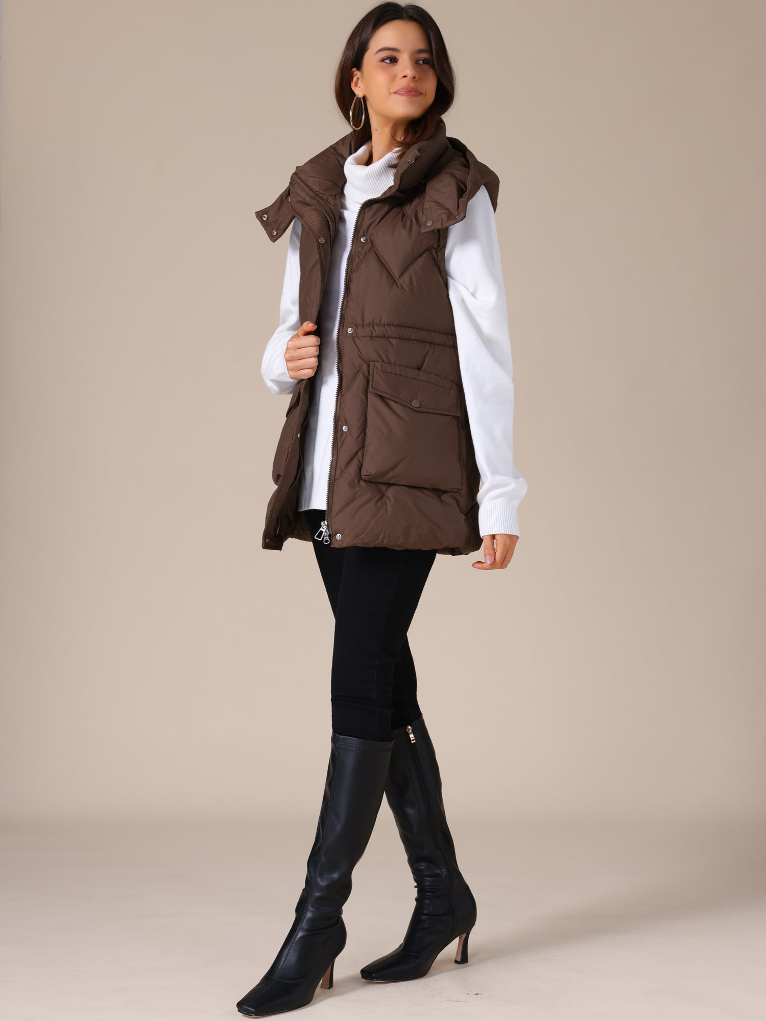 Valetti Giaro | Elise Longline Quilted Vest