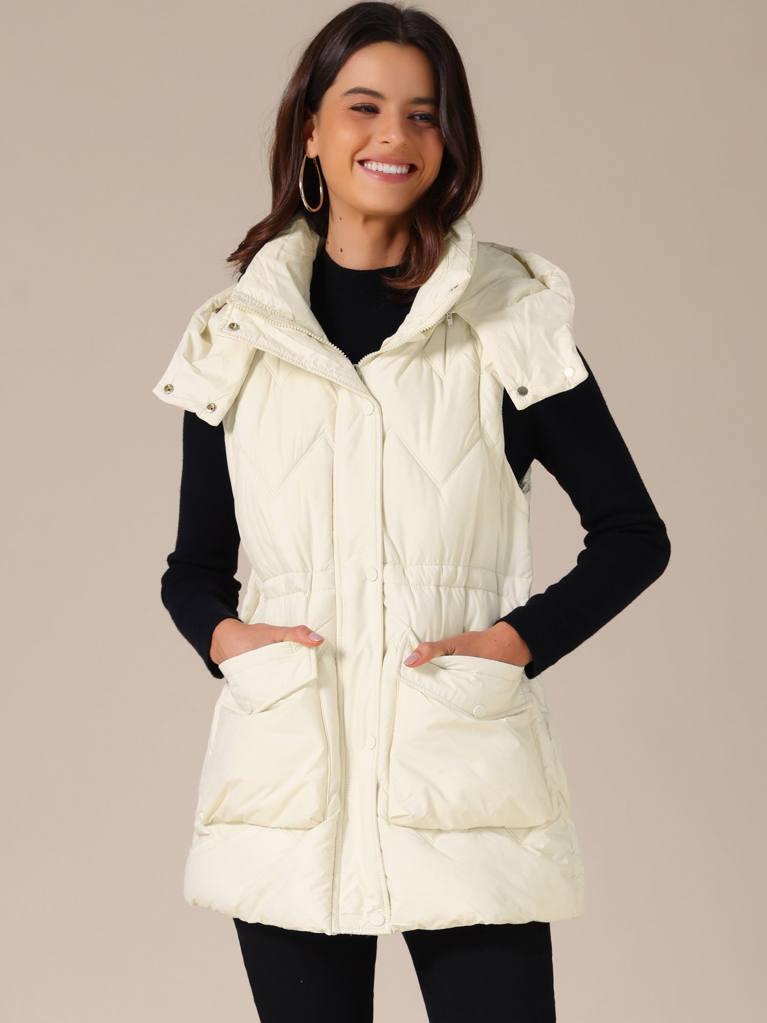 Valetti Giaro | Elise Longline Quilted Vest