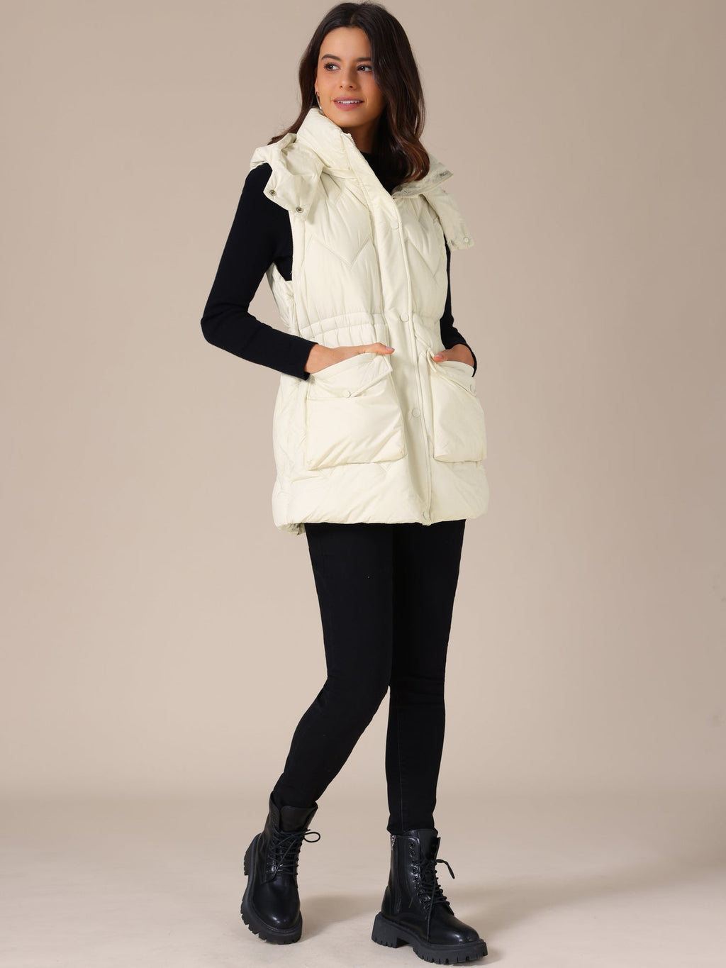 Valetti Giaro | Elise Longline Quilted Vest