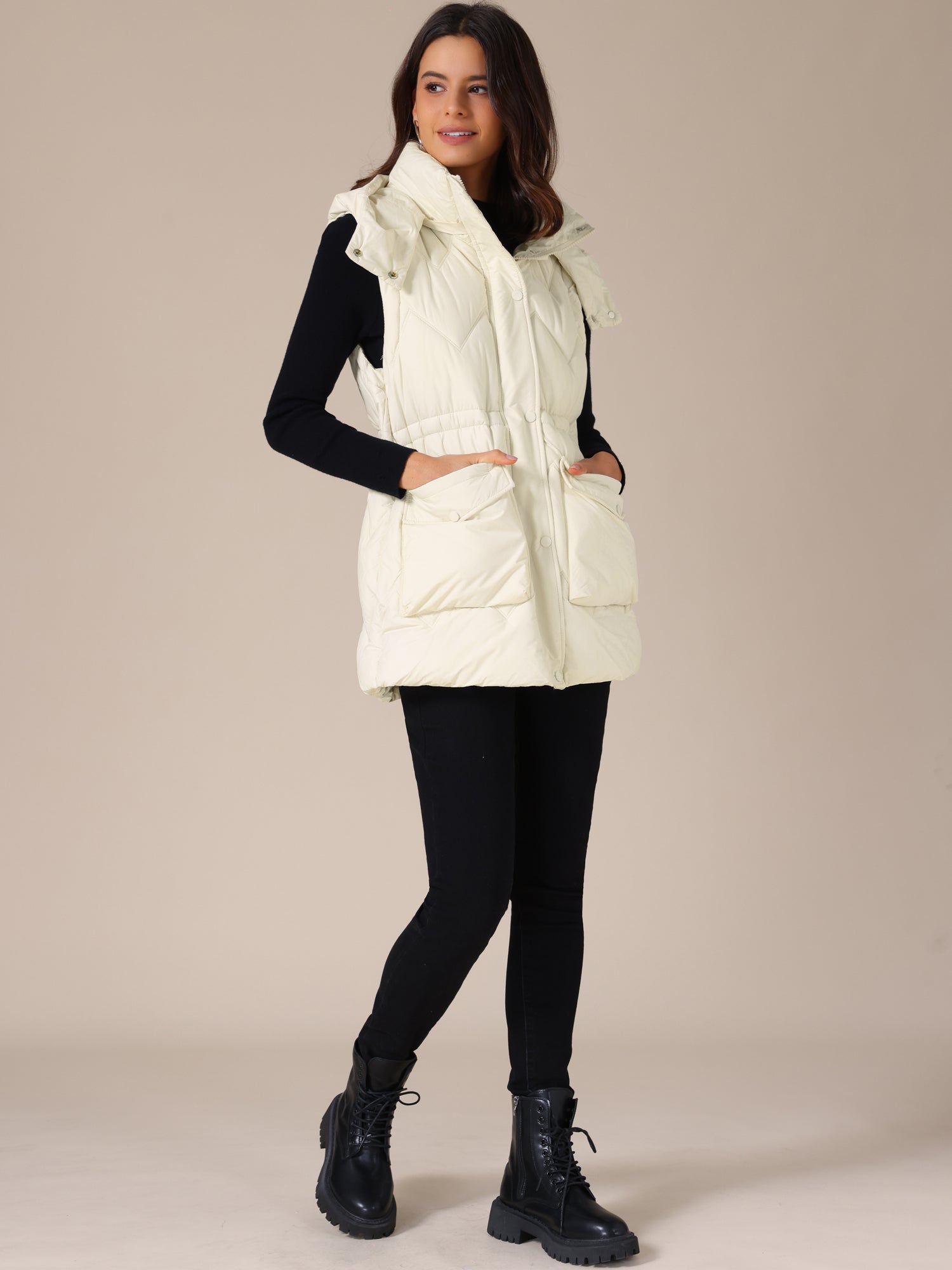 Valetti Giaro | Elise Longline Quilted Vest