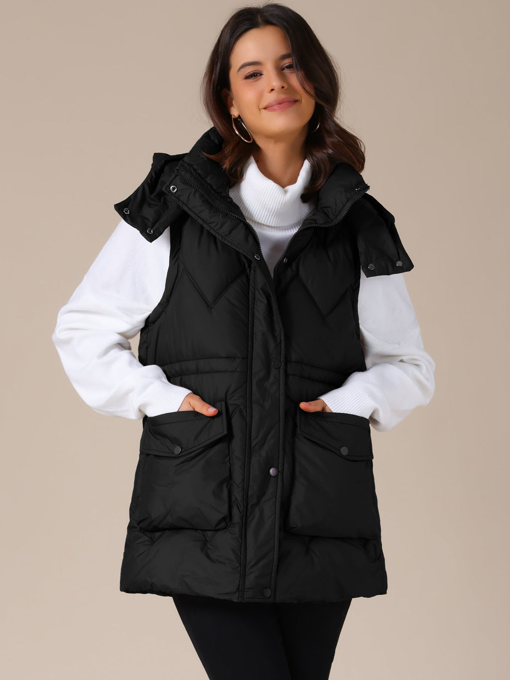 Valetti Giaro | Elise Longline Quilted Vest