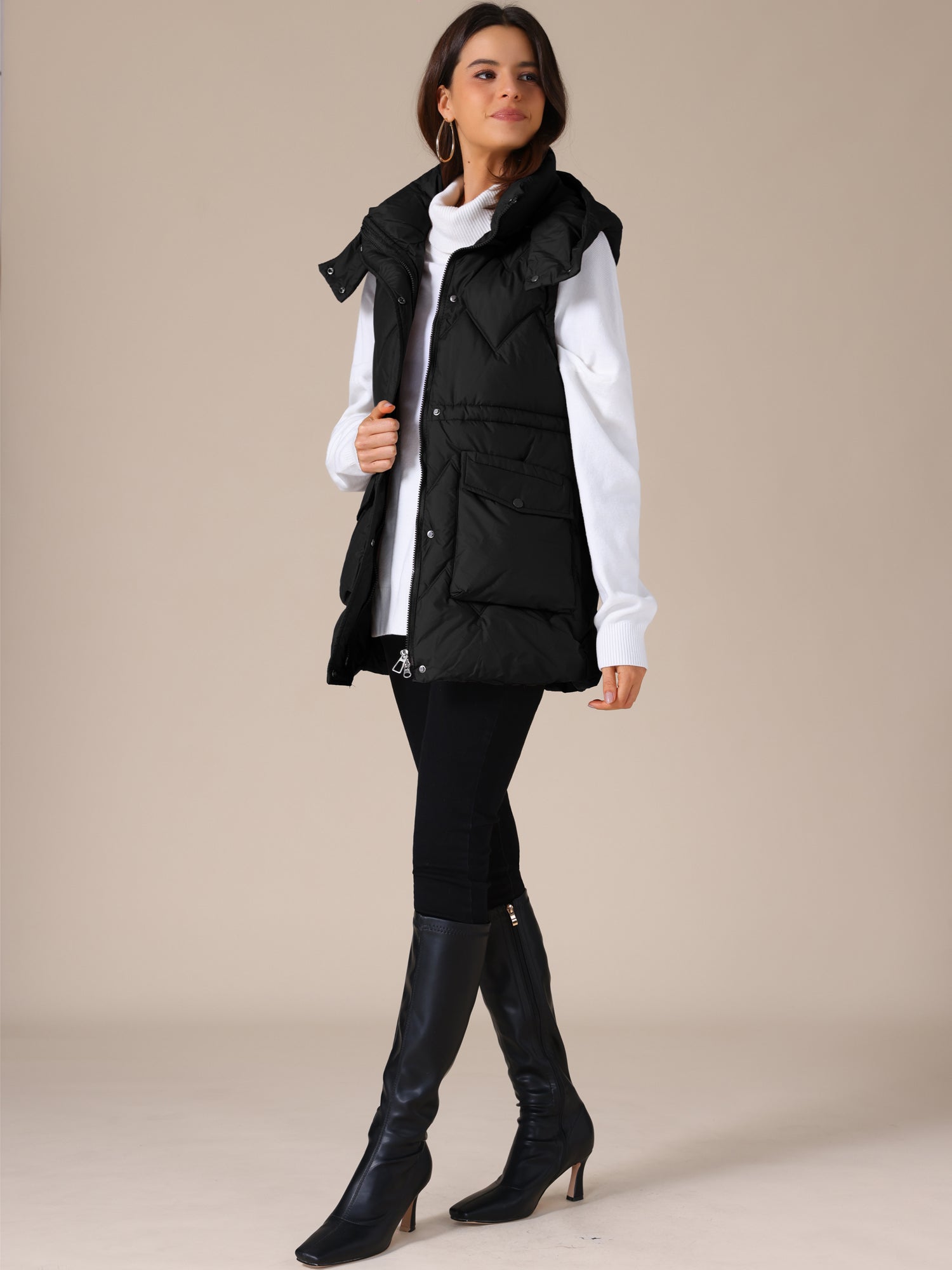 Valetti Giaro | Elise Longline Quilted Vest