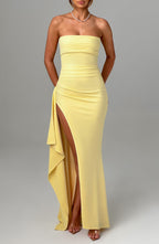 Van Laren | Lemon Maxi-Jurk