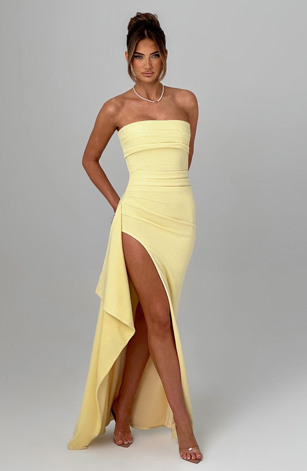 Van Laren | Lemon Maxi-Jurk